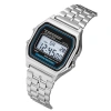 Đồng hồ Unisex Vintage WR Bạc nền trắng, số đen, màn hình LED, phong cách cổ điển - 53.900₫ 7