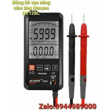 Đồng hồ vạn năng cảm ứng Hanyan HY128A - Giá 629.000đ, thiết kế sang, đa chức năng 3