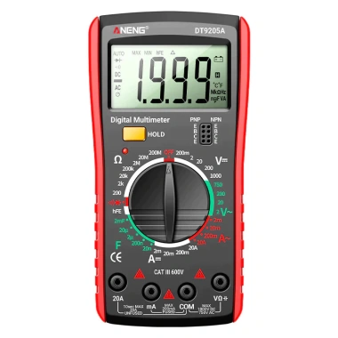 Đồng hồ vạn năng DT9.205A đo điện thông minh, màn hình kỹ thuật số, độ chính xác cao - Giá chỉ 125.000₫ 6 Đồng hồ vạn năng DT9.205A đo điện thông minh, màn hình kỹ thuật số, độ chính xác cao - Giá chỉ 125.000₫ 6