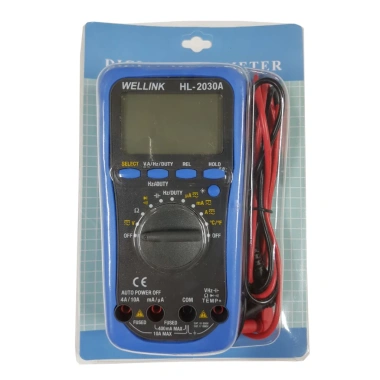 Đồng hồ vạn năng Wellink HL-2.030A hiện số - Chính hãng, giảm 19% chỉ 739.000₫ 3 Đồng hồ vạn năng Wellink HL-2.030A hiện số - Chính hãng, giảm 19% chỉ 739.000₫ 3