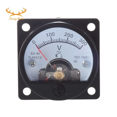 Đồng hồ vôn kế thép không gỉ AC 0-300V - Độ chính xác cao, bền bỉ, giá chỉ 83.600₫ Đồng hồ vôn kế thép không gỉ AC 0-300V - Độ chính xác cao, bền bỉ, giá chỉ 83.600₫