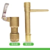 Đồng Máy Đựng Nước Nhanh Van 6 Điểm Bu Lông Xanh - Giải Pháp Vườn Bãi Cỏ, Ống Nước Sàn Khớp Rắc Bu Lông K8QR 2