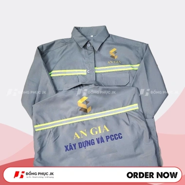 Đồng phục bảo hộ lao động, áo lao động đẹp - In theo yêu cầu từ 05 cái, chỉ 130.000đ 2