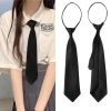 Đồng phục cà vạt đen đơn giản nam nữ - Mỏng nhẹ, tiện lợi cho học sinh, chỉ 49.680₫ 7