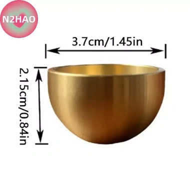 Đồng thau N2HAO chuông gió vàng Hom – Trang trí mặt dây chuyền, phụ kiện chuông cửa, giảm giá 19% chỉ 71.060₫ 9
