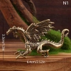 Đồng thau rắn Pterosaur Rồng - Tượng nhỏ để bàn phong thủy retro, giá 60.390₫ 7