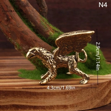 Đồng thau rắn Pterosaur Rồng - Tượng nhỏ để bàn phong thủy retro, giá 60.390₫ 10 Đồng thau rắn Pterosaur Rồng - Tượng nhỏ để bàn phong thủy retro, giá 60.390₫ 10