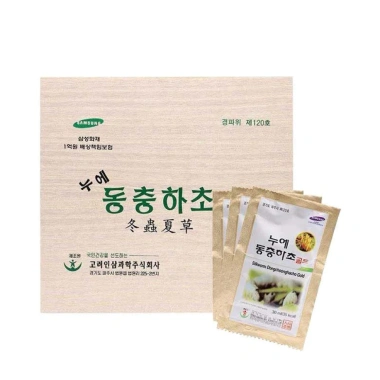 Đông Trùng Hạ Thảo 60 Gói Hàn Quốc giảm 22% tăng đề kháng hỗ trợ sức khỏe chỉ 1.099.000₫