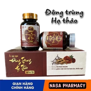Đông Trùng Hạ Thảo Anphaton Viên Uống Bồi Bổ Sức Khỏe Ngủ Ngon Giá Ưu Đãi 260.000đ