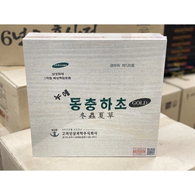 Đông Trùng Hạ Thảo Bio Tem Hàn Quốc 60g 30ml - Hộp Gỗ - 1.000.000, tăng đề kháng