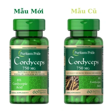Đông trùng hạ thảo Cordyceps 750mg 60 viên Puritan Pride giảm giá 350.000₫, tăng sức đề kháng 4 Đông trùng hạ thảo Cordyceps 750mg 60 viên Puritan Pride giảm giá 350.000₫, tăng sức đề kháng 4