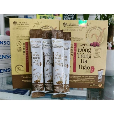 Đông Trùng Hạ Thảo dạng gói - Tăng cường sức khỏe, hỗ trợ ăn ngủ ngon, giảm giá 22% chỉ 180.000₫