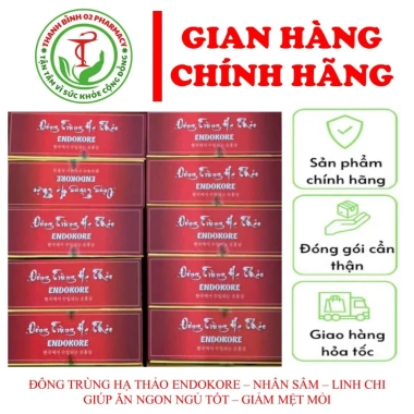 Đông Trùng Hạ Thảo Endokore – Bổ sức, tăng đề kháng, ngủ ngon – Giá ưu đãi 357.500₫ 3