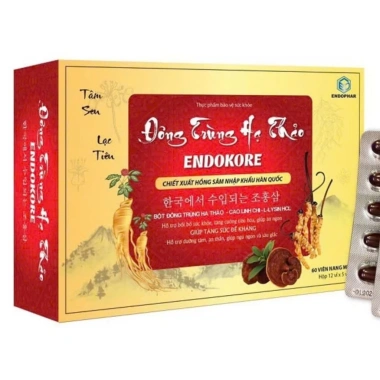 Đông Trùng Hạ Thảo Endokore – Bổ sức, tăng đề kháng, ngủ ngon – Giá ưu đãi 357.500₫ 4