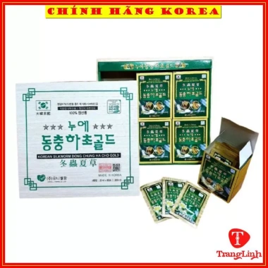 Đông trùng hạ thảo Hanil Hàn Quốc 60 gói chính hãng - Nước thượng hạng, giá 995.000₫