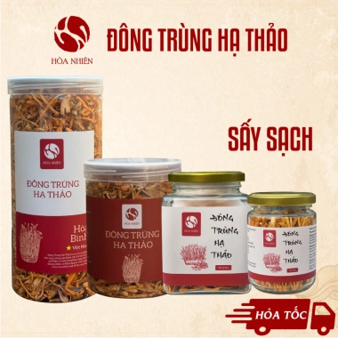 Đông Trùng Hạ Thảo Hòa Nhiên - Nấm sấy nhiệt và thăng hoa, giảm còn 59.999đ