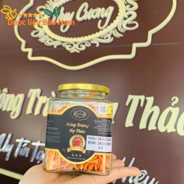 Đông Trùng Hạ Thảo Huy Cương cao cấp 20g OCOP Giá giảm 380.000 tăng sức đề kháng, hỗ trợ sức khỏe