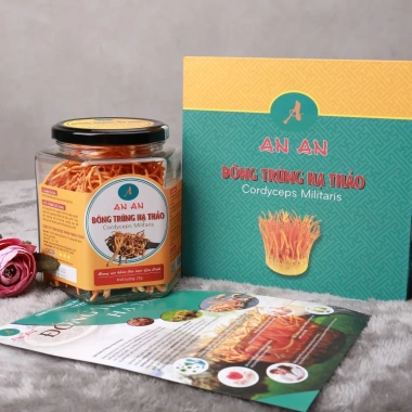 Đông Trùng Hạ Thảo Khô Sấy Thăng Hoa AN AN Vip Cao Cấp Đóng Hộp 10-25gr 289k