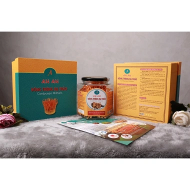 Đông Trùng Hạ Thảo Khô Sấy Thăng Hoa AN AN Vip Cao Cấp Đóng Hộp 10-25gr 289k