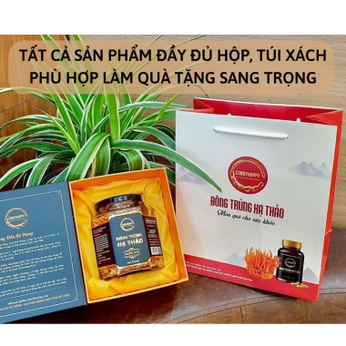 Đông Trùng Hạ Thảo Khô Sấy Thăng Hoa CordyHappy 15g Thượng Hạng - Giá 559k, tăng đề kháng