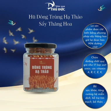 Đông Trùng Hạ Thảo Loại 1 Sấy Thăng Hoa 10g - Yến Sào Thủ Đức, Giá ưu đãi 249.000₫ (giá gốc 301.290₫) 2