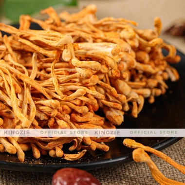 Đông Trùng Hạ Thảo Sấy Khô 100g Thượng Hạng KINGZIE Đẹp Da, Sức Khỏe- Giá 29.000 VND