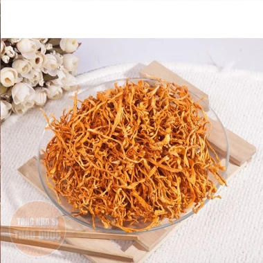 Đông trùng hạ thảo sấy khô 100g - trà, hầm canh, ngâm mật ong, giá 40.000 VND