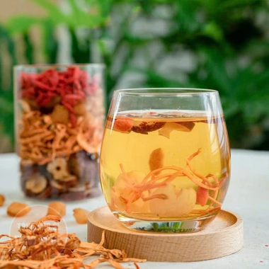Đông trùng hạ thảo sấy khô 100g - trà, hầm canh, ngâm mật ong, giá 40.000 VND