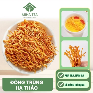 Đông trùng hạ thảo sấy khô 1kg sợi vàng thơm, pha trà, nấu chay, hầm canh 112.000₫ 10 Đông trùng hạ thảo sấy khô 1kg sợi vàng thơm, pha trà, nấu chay, hầm canh 112.000₫ 10
