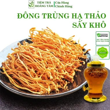 Đông trùng hạ thảo sấy khô - Chống lão hóa, tăng trí nhớ, 46.000₫ - Tiệm Hoàng Tâm