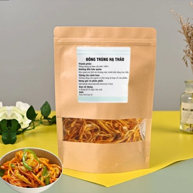 Đông trùng hạ thảo sấy khô - Chống lão hóa, tăng trí nhớ, 46.000₫ - Tiệm Hoàng Tâm 8 Đông trùng hạ thảo sấy khô - Chống lão hóa, tăng trí nhớ, 46.000₫ - Tiệm Hoàng Tâm 8