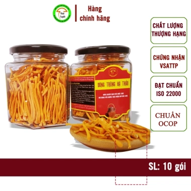 Đông trùng hạ thảo sấy thăng hoa 20g loại 1 sợi - Giá 156.000đ, tăng sức đề kháng
