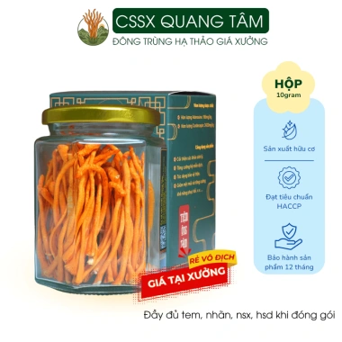 Đông Trùng Hạ Thảo Sấy Thăng Hoa Sợi Đặc Biệt 10g Hữu Cơ Giá Xưởng 150k