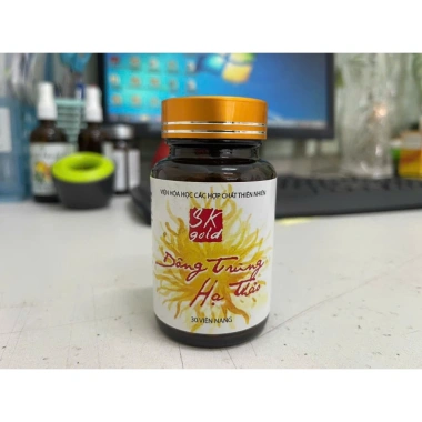 Đông Trùng Hạ Thảo Viên Uống SKGOLD 30 viên - Tăng sức đề kháng, ưu đãi 330.000đ