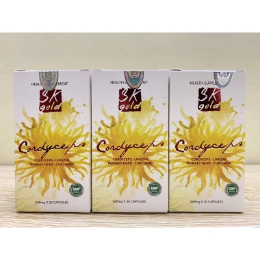 Đông Trùng Hạ Thảo Viên Uống SKGOLD 30 viên - Tăng sức đề kháng, ưu đãi 330.000đ