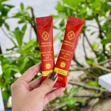 Đông Trùng Hạ Thảo X3 Hoàng Gia Hòa Tan Sấy Thăng Hoa Giảm 21% Tăng Cường Sức Khỏe