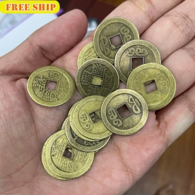Đồng xu Ngũ Đế Phong Thuỷ Cổ Âm Dương - Giá 20,140 VND, nhiều lựa chọn số lượng