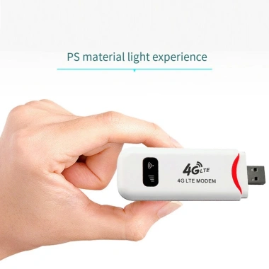 Dongle USB 4G LTE không dây tốc độ cao, khe cắm SIM, băng thông rộng - 308.476₫