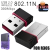 Dongle WiFi R36S/R36H RTL8.188FTV Type-C OTG, Card mạng không dây nhỏ gọn, driver offline cho gamepad