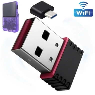 Dongle WiFi R36S/R36H RTL8.188FTV Type-C OTG, Card mạng không dây nhỏ gọn, driver offline cho gamepad 3 Dongle WiFi R36S/R36H RTL8.188FTV Type-C OTG, Card mạng không dây nhỏ gọn, driver offline cho gamepad 3
