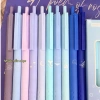 DOTDING Hộp 4 Bút Bi Bấm 0.5mm MOKA Đệm Tay Siêu To Mực Gel Đen Set Cây Viết Xanh 18.000 VND 2