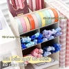 DOTDING Hộp 4 Bút Bi Bấm 0.5mm MOKA Đệm Tay Siêu To Mực Gel Đen Set Cây Viết Xanh 18.000 VND 4