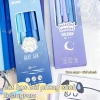 DOTDING Hộp 4 Bút Bi Bấm 0.5mm MOKA Đệm Tay Siêu To Mực Gel Đen Set Cây Viết Xanh 18.000 VND 6