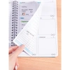 DOTDING Sổ kế hoạch tuần 52 tuần 100GSM - Bìa chống nước, xoắn ốc đứng, học sinh, nhật ký 36,106₫ 5