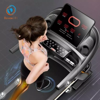 Dovewill Máy Chạy Bộ Gấp Gọn, Khóa An Toàn - Tập Luyện Tại Nhà Chỉ 71.500₫