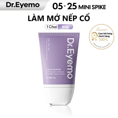 Dr Eyemo Kem dưỡng ẩm cổ 80g - Làm mờ nếp nhăn, da mịn màng, đầu bi lăn, SALE GIỜ VÀNG 345k