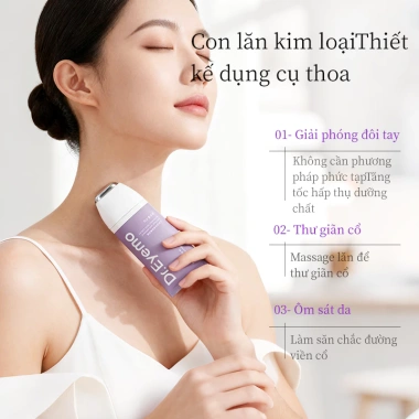 Dr Eyemo Kem dưỡng ẩm cổ 80g - Làm mờ nếp nhăn, da mịn màng, đầu bi lăn, SALE GIỜ VÀNG 345k 5 Dr Eyemo Kem dưỡng ẩm cổ 80g - Làm mờ nếp nhăn, da mịn màng, đầu bi lăn, SALE GIỜ VÀNG 345k 5