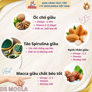 Dr Moola Gold 500g - Sữa hạt dinh dưỡng thơm ngon từ hạt quý, giá 399.500 VND 3