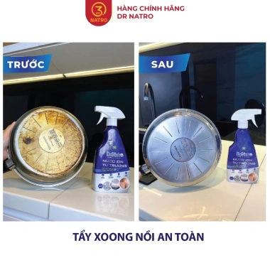 DR NATRO COMBOX3 - Chai tẩy rửa đa năng ion từ trường, tẩy mọi vết bẩn, chỉ 379.000đ