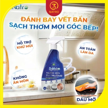 DR NATRO COMBOX3 - Chai tẩy rửa đa năng ion từ trường, tẩy mọi vết bẩn, chỉ 379.000đ 8 DR NATRO COMBOX3 - Chai tẩy rửa đa năng ion từ trường, tẩy mọi vết bẩn, chỉ 379.000đ 8